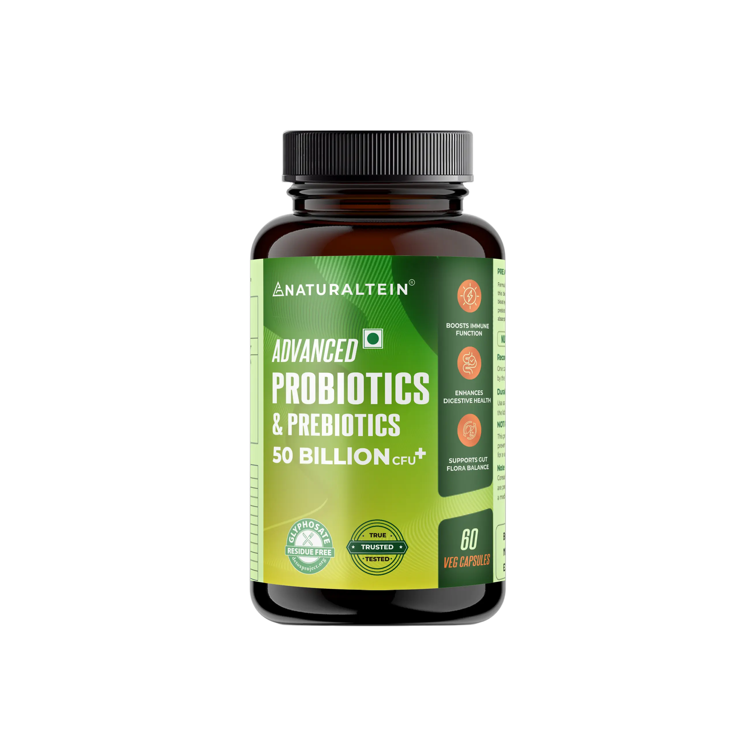 Probiotics & Prebiotics (60 Tablets)